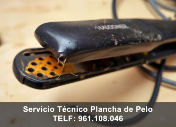 reparar plancha de pelo